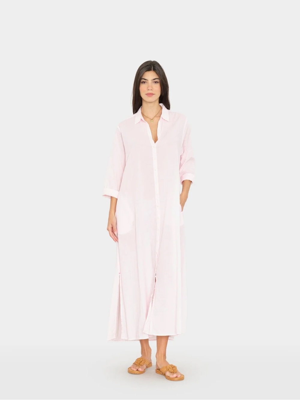 XIRENA Opal Pink Boden Gauze Dress